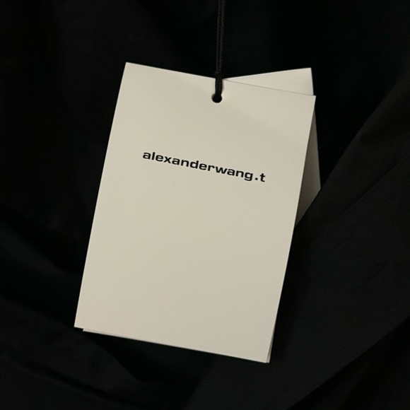 Alexander Wang Cross Front Cropped Shirt - Picture 4 of 6